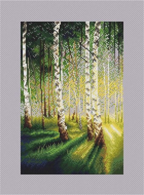 Sunny Forest Cross Stitch Pattern Code Js 081 Julia Sharanova Buy