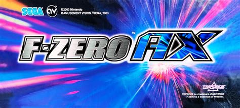 F Zero Ax Arcade Video Game By Nintendo Co Ltd 2003