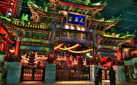 Splendid Chinese Pagoda Wallpaper Pagodas Temples And Shrines