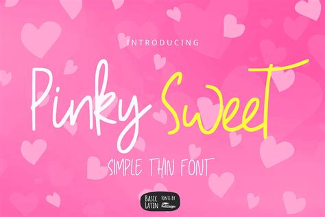 Pinky Sweet Cute Font Cute Fonts Free Script Fonts Cute Letters
