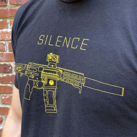 Silence Is Golden T Shirt American Suppressor Association