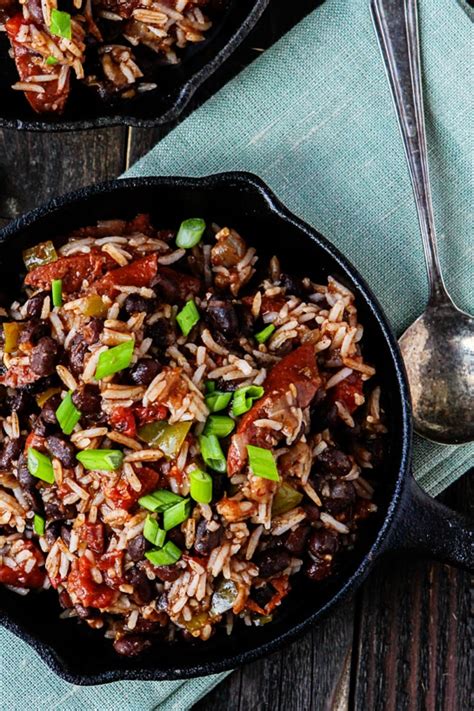 Easy Black Beans And Rice With Smoked Sausage Good Life Eats