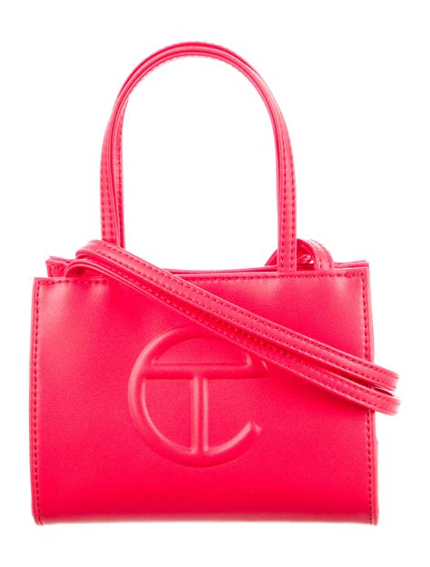 Telfar Small Red Shopping Bag Red Mini Bags Handbags Wtelg23128