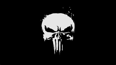 Desktop Wallpaper The Punisher Logo Skull Dark 4k Hd Image