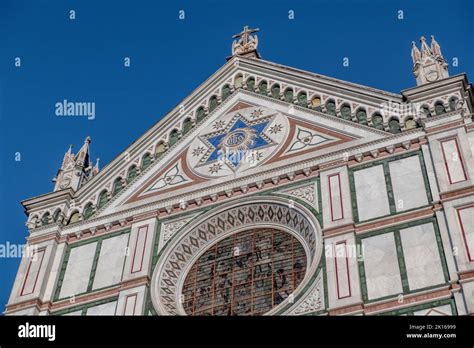 Basilica Of Santa Croce Gothic Franciscan Church Marble Facade