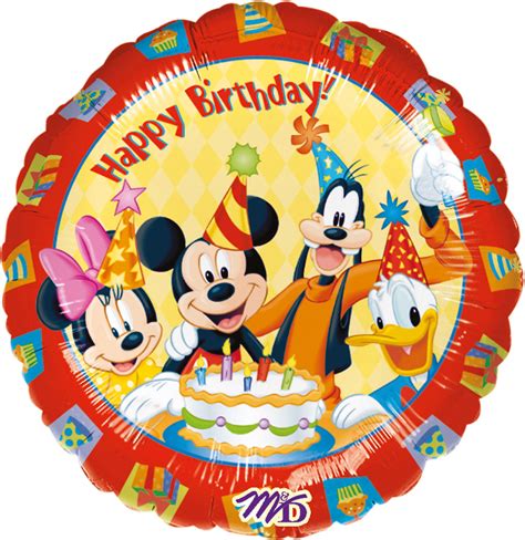 Ballon Mickey Mouse Happy Birthday Kopen For You Ts