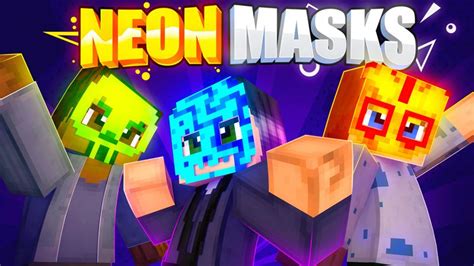 Neon Masks By Goe Craft Minecraft Skin Pack Minecraft Marketplace