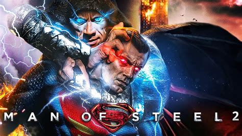 Man Of Steel 2 Teaser 2023 With Henry Cavill And Dwayne Johnson Youtube