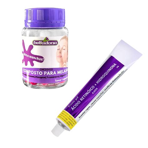 Kit Melasma In Out Clareador Protetor Solar Oral Shopee Brasil