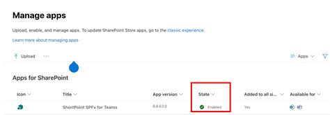 Installation Step 1 Upload Shortpoint App For Teams To Tenant App