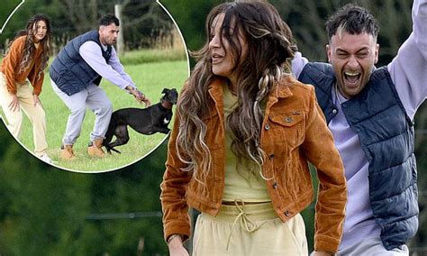 Michelle Keegan Jumps For Joy As She Films Exciting Brassic 4 Scenes