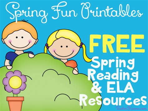 4 Fabulous Fun Spring Freebies — Teacher Karma
