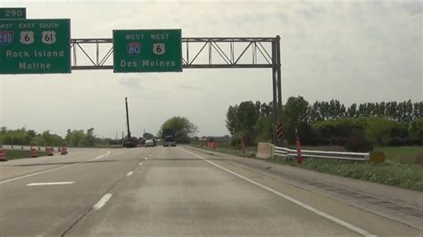 Iowa Interstate 80 West Mile Marker 300 To 290 516