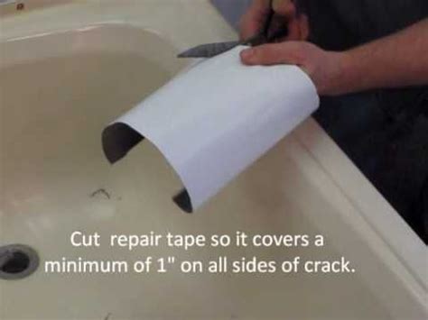 Sub floor , ceiling of lower level if it's a two story bathroom. Repairing a cracked bathtub or shower - YouTube | Bathroom ...