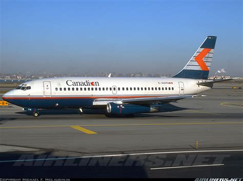 Boeing 737 217adv Canadian Airlines Aviation Photo 0938397