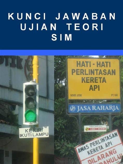Kunci Jawaban Ujian Sim A - Ujian Nasional