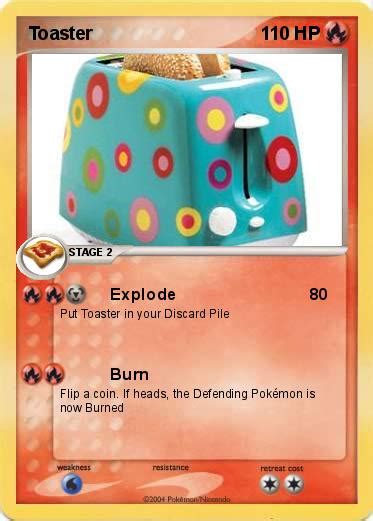 Pokémon Toaster Explode My Pokemon Card