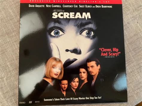 Scream A Wes Craven Film Exclusive Widescreen Directors Cut Laserdisc