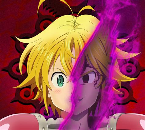 Anime The Seven Deadly Sins Blonde Green Eyes Meliodas The Seven