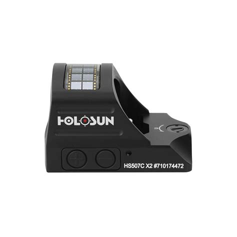 Holosun Hs507c X2 Pistol Red Dot Sight Acss® Vulcan® Reticle