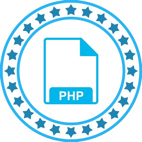 Vector Php Icon 587116 Vector Art At Vecteezy