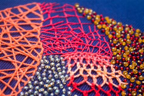 Abstract Embroidery On Behance