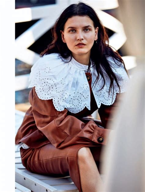 Katlin Aas Marie Claire Italy Oversized Fashion Editorial