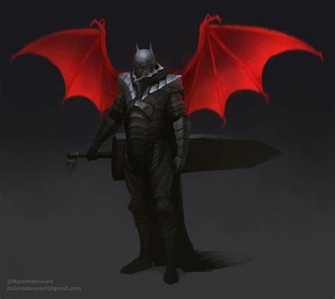 Artstation Batman Berserk Armor