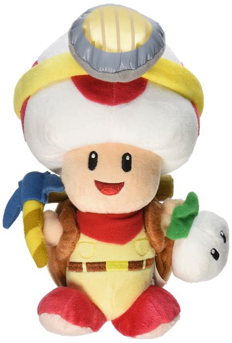 Little Buddy Super Mario Bros Captain Toad Standing Pose Stuffed Plush 9 Multi Colored
