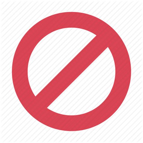 Prohibited Sign Png Forbidden Sign Transparent Png Pn