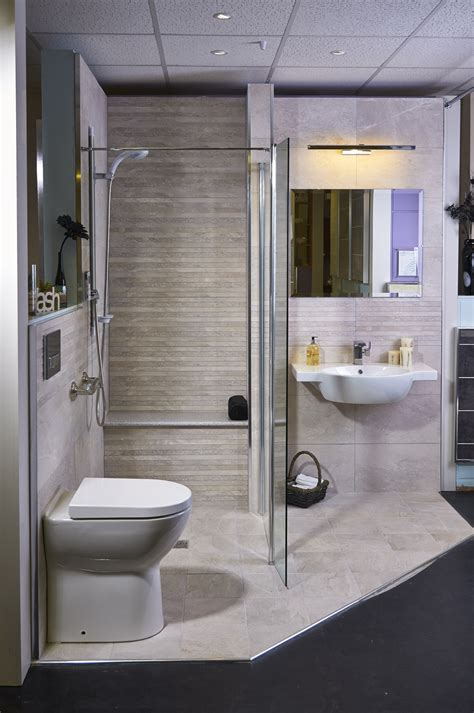 Stylish And Accessible Wet Floor Showers Design And Fit More Ability