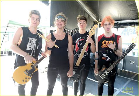 One Direction And 5 Seconds Of Summer Attend Iheartradio Music Festival