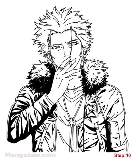 How To Draw Mikoto Suoh From K Project Drawings K Project K Project