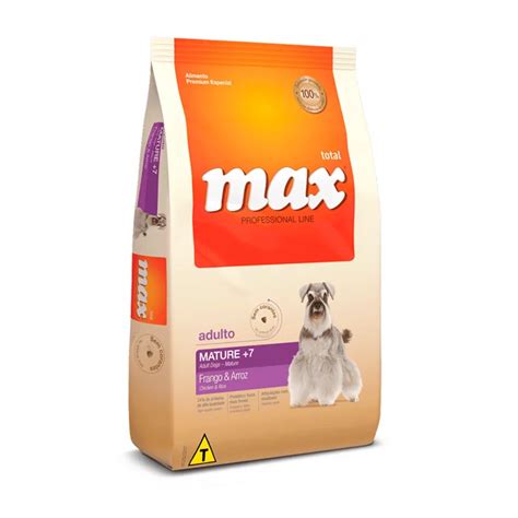 Ração Max Professional Line Sabor Frango E Arroz Para Cachorro Matture