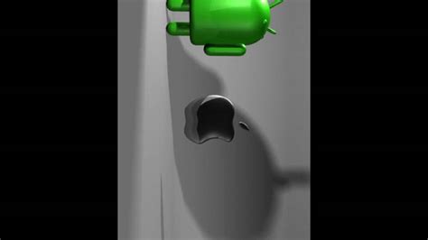 Boot Animation Preview Bugdroid Destroys Apple Youtube