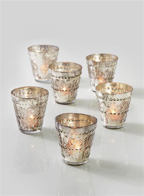 Antique Silver Votive Holders In Bulk Silver Candle Holders Candle