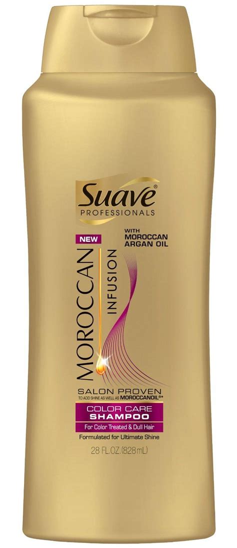 Suave Professionals Shampoo Moroccan Infusion Color Care 28 Oz Hair Shampoos