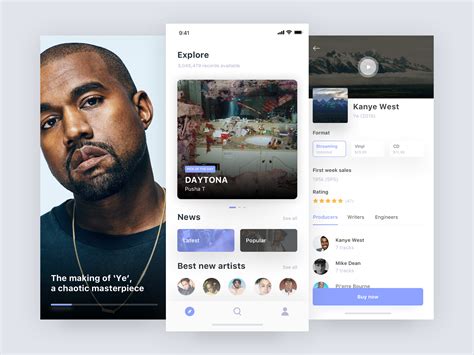 Ye 🤯 • Freebie by Paolo Spazzini for Artnode on Dribbble