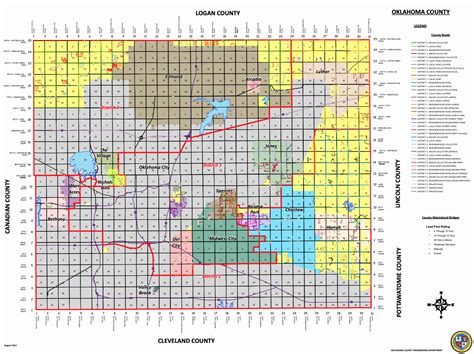 Oklahoma County Map And Zoning Map