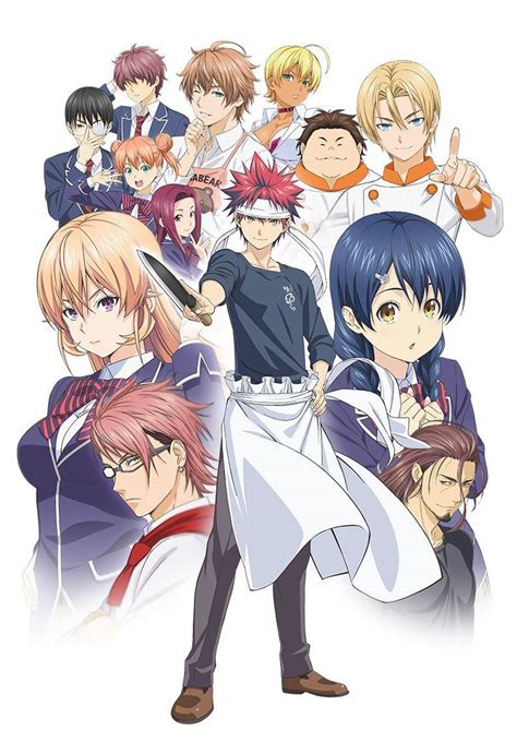 The food wars manga just finished and a new cover page called shokugeki no souma: FOOD WARS !, la seconde saison en Blu-Ray et DVD [Actus ...