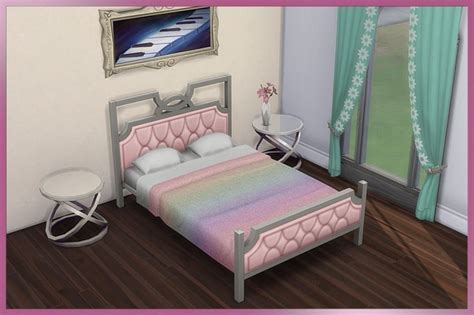 Blackys Sims 4 Zoo Rainbow Mattress By Cappu Details And Download