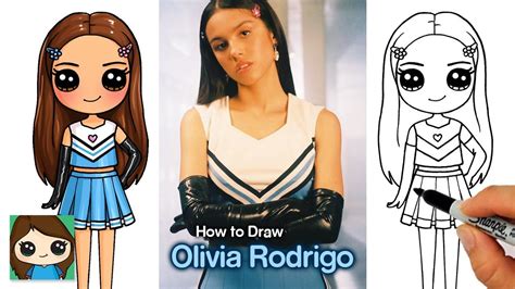 How To Draw Olivia Rodrigo Good 4 U Youtube Kawaii Girl Drawings