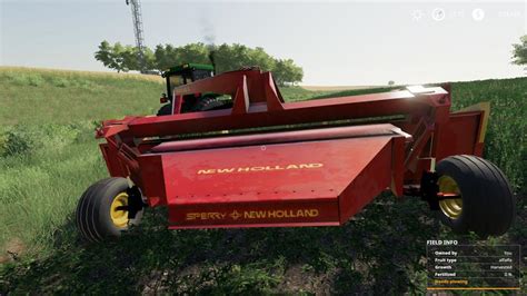New Holland 116 Haybine V1000 Fs19 Farming Simulator