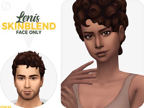 Lenis Skinblend Face Only By Nords On Tumblr The Sims 4 Skin Sims 4