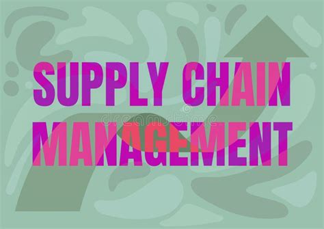 Text Showing Inspiration Supply Chain Management Business Showcase