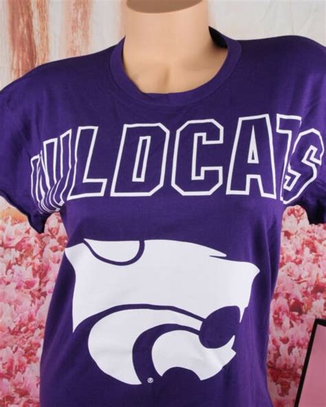 Victorias Secret Pink Collegiate Collection Logo Shirt Wildcats Short