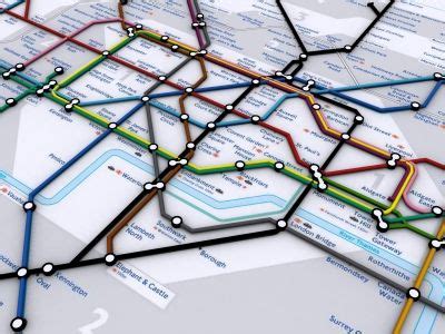 Londra La Mappa Della Metropolitana Chiamata Amichevolmente Tube