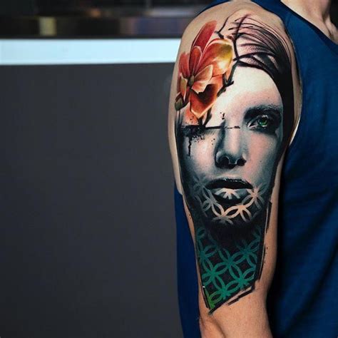 Rich Harris Tattoo Artist In 2021 Girl Face Tattoo Portrait Tattoo