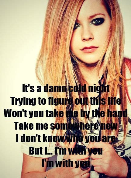 Avril Lavignes Best Song Musiclyrics Pinterest Avril Lavigne And Songs