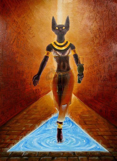 Bast La Diosa Gato Producción Artística Dioses Dioses Egipcios